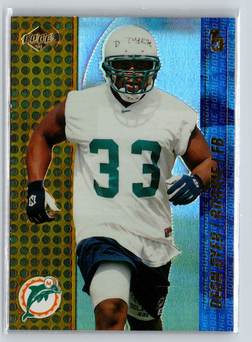 2000 Collector's Edge T3 #187 Deon Dyer #/999 Q41