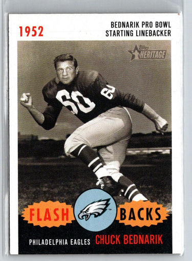 2006 Topps Heritage #FL-2 Chuck Bednarik Flashbacks Q41