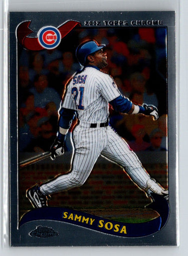 2002 Topps Chrome #250 Sammy Sosa Q41