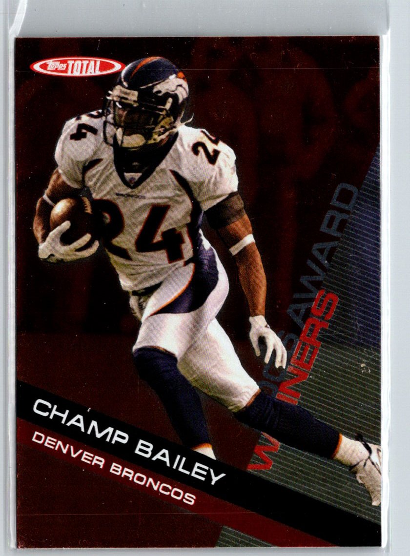 2007 Topps Total #AW13 Champ Bailey Award Winners Q43