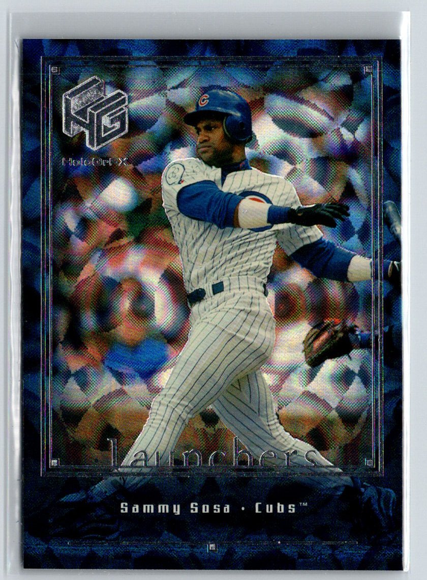 1999 Upper Deck HoloGrFX #L3 Sammy Sosa Launchers Q43