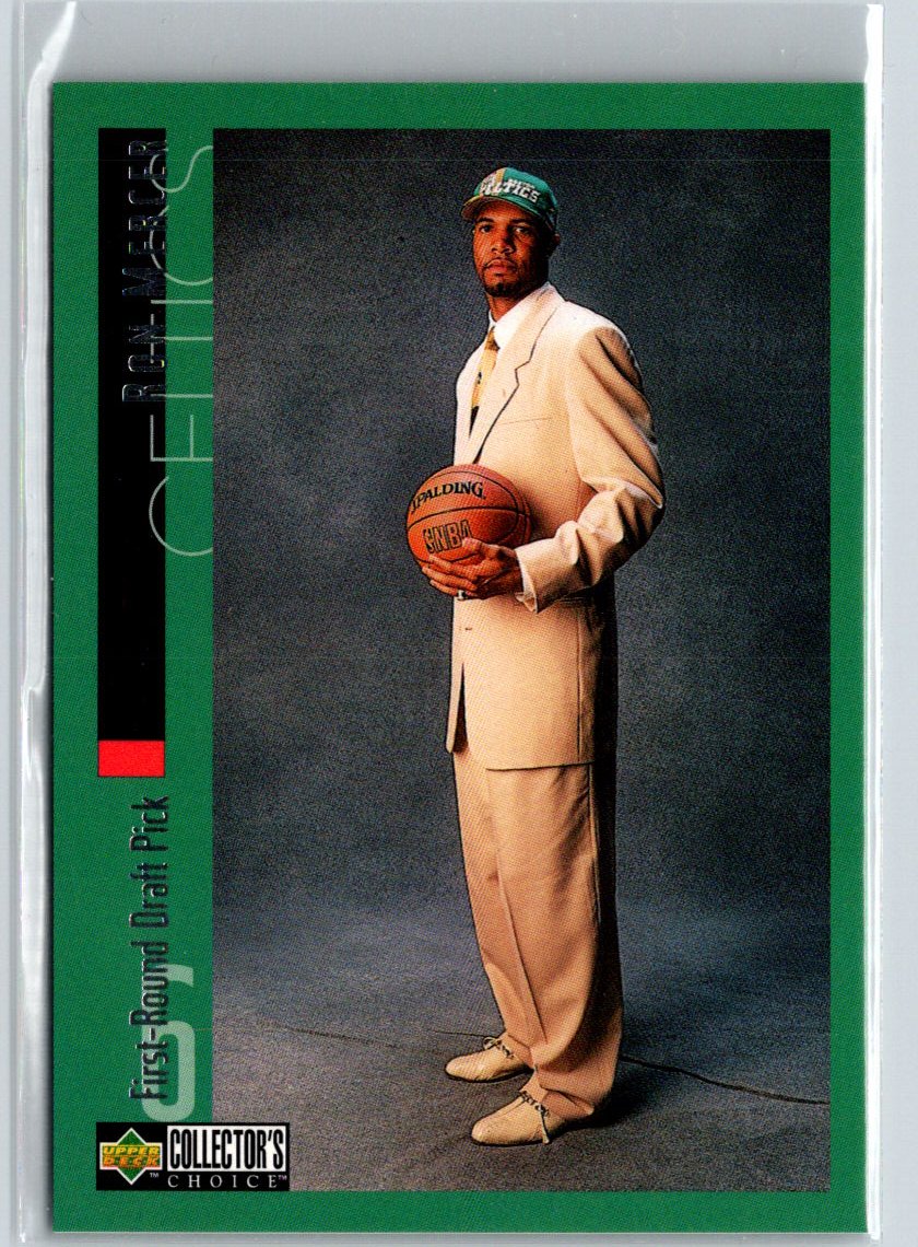 1997-98 Collector's Choice #6 Ron Mercer Draft Pick Exchange Q44