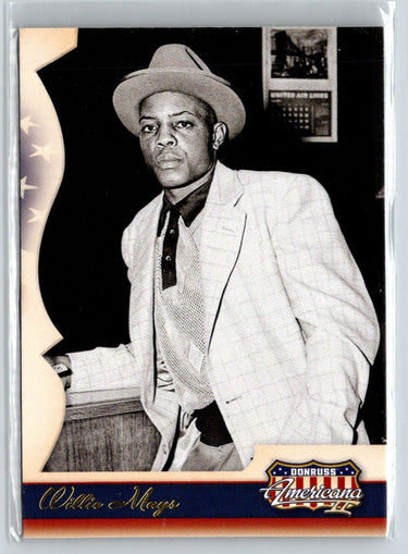 2008 Donruss Americana Willie Mays #185