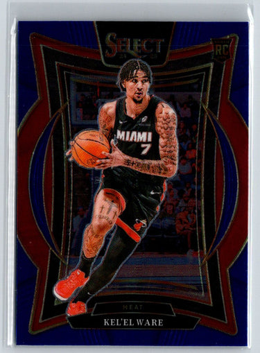 2024-25 Panini Select #66 Kel'el Ware Blue (Retail) Q44
