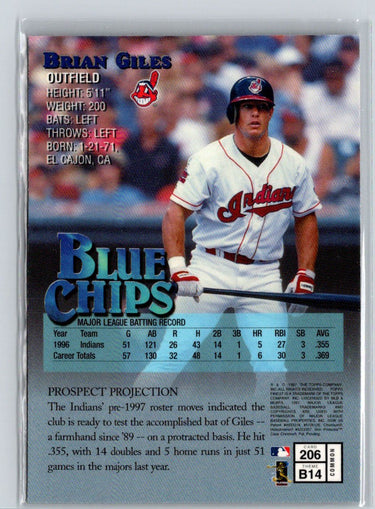 1997 Finest #206 Brian Giles Q45