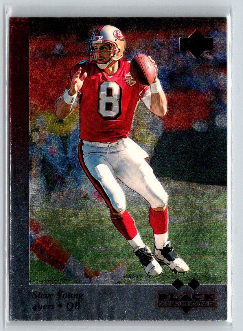 1997 Upper Deck Black Diamond #142 Steve Young Q45