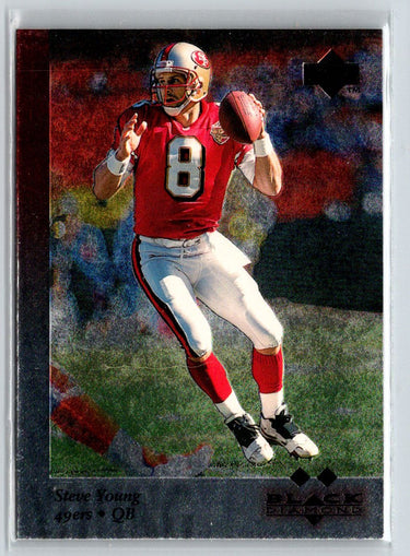 1997 Upper Deck Black Diamond #142 Steve Young Q45
