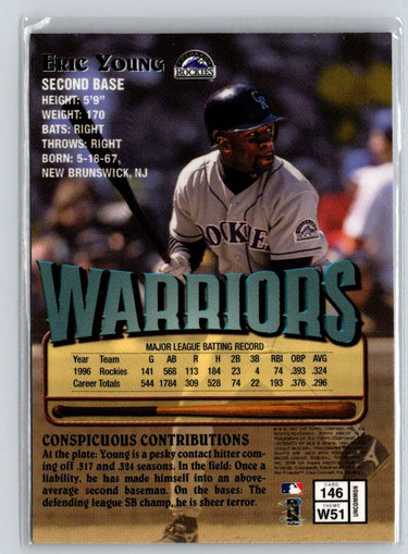 1997 Finest #146 Eric Young Q46