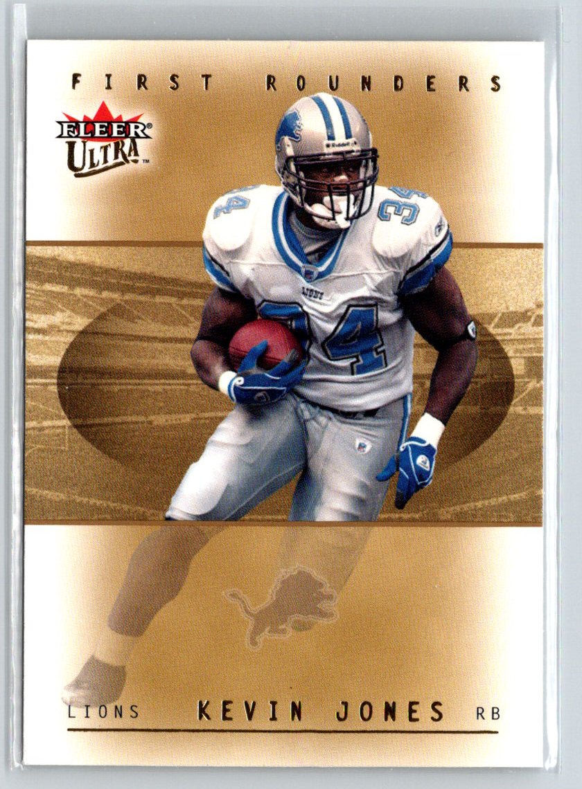 2005 Ultra #14FR Kevin Jones First Rounders Q46