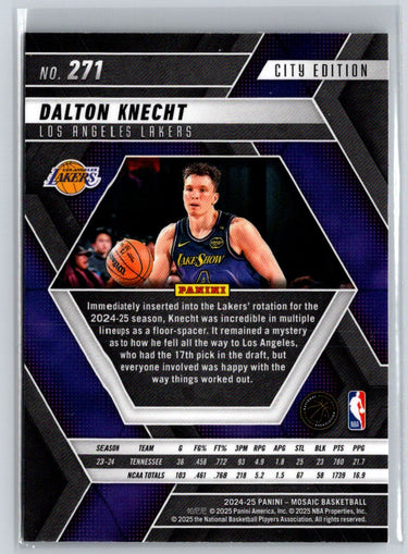 2024-25 Panini Mosaic #271 Dalton Knecht Q46