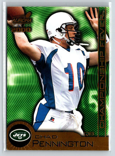 2000 Pacific Aurora #12 Chad Pennington Championship Fever Q47