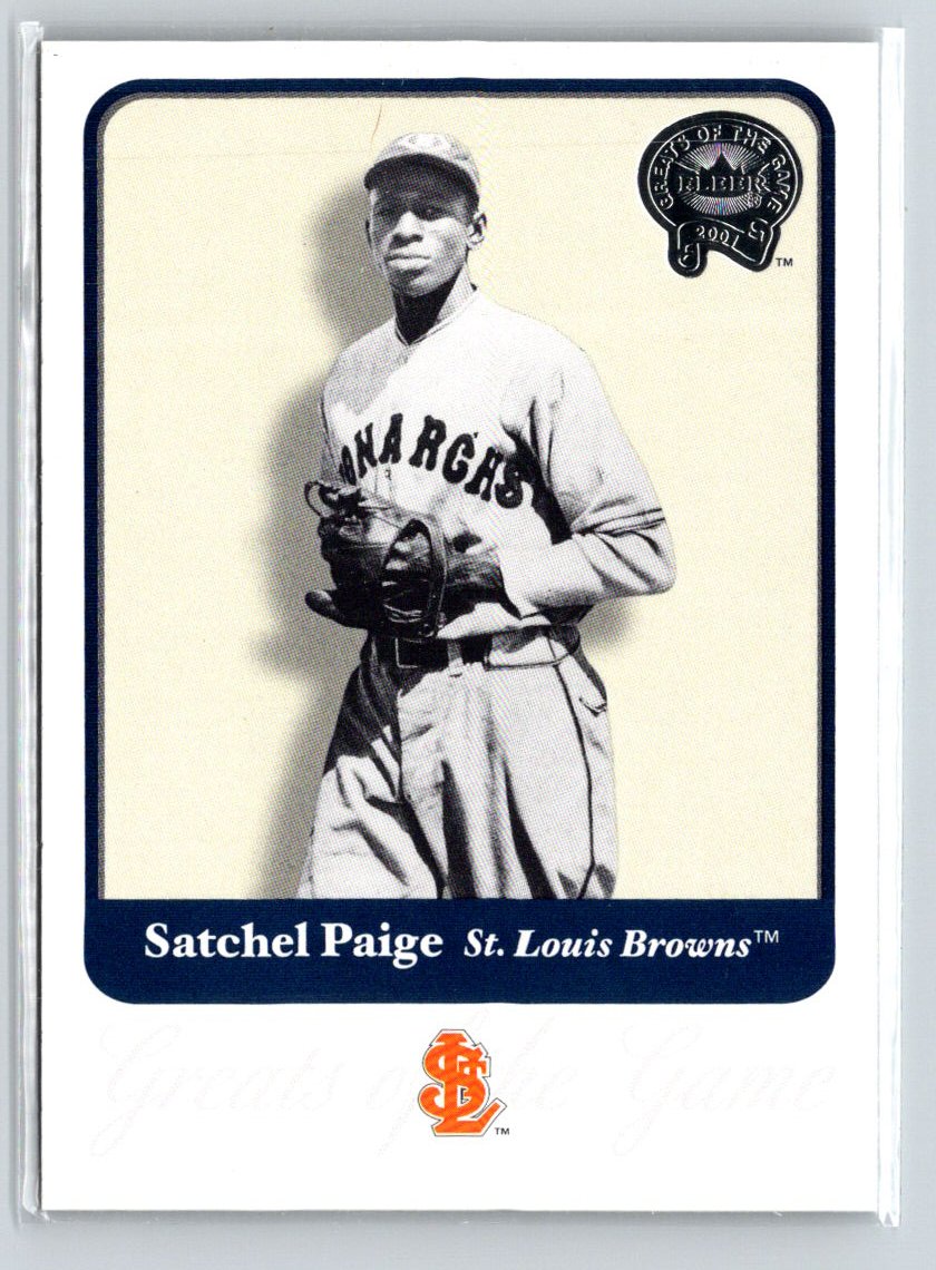 2001 Fleer Greats of the Game #42 Satchel Paige Q47