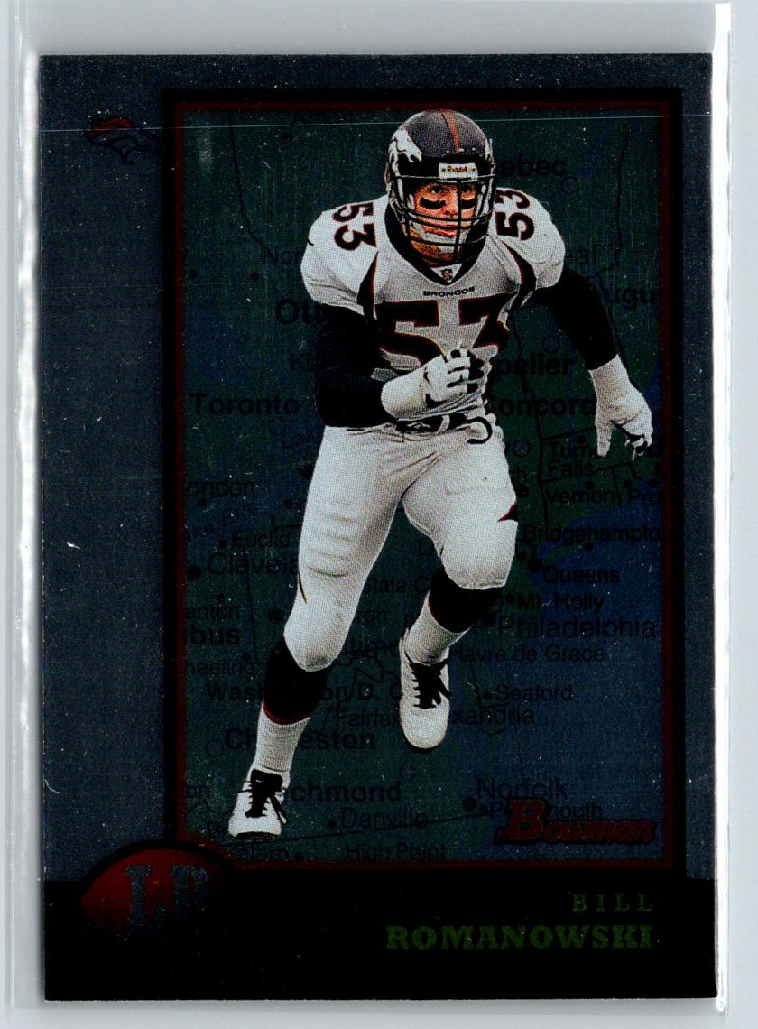1998 Bowman #155 Bill Romanowski Interstate Q48