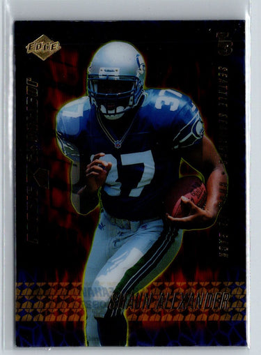 2000 Collector's Edge T3 #RE19 Shaun Alexander Rookie Excalibur #/1000 Q48