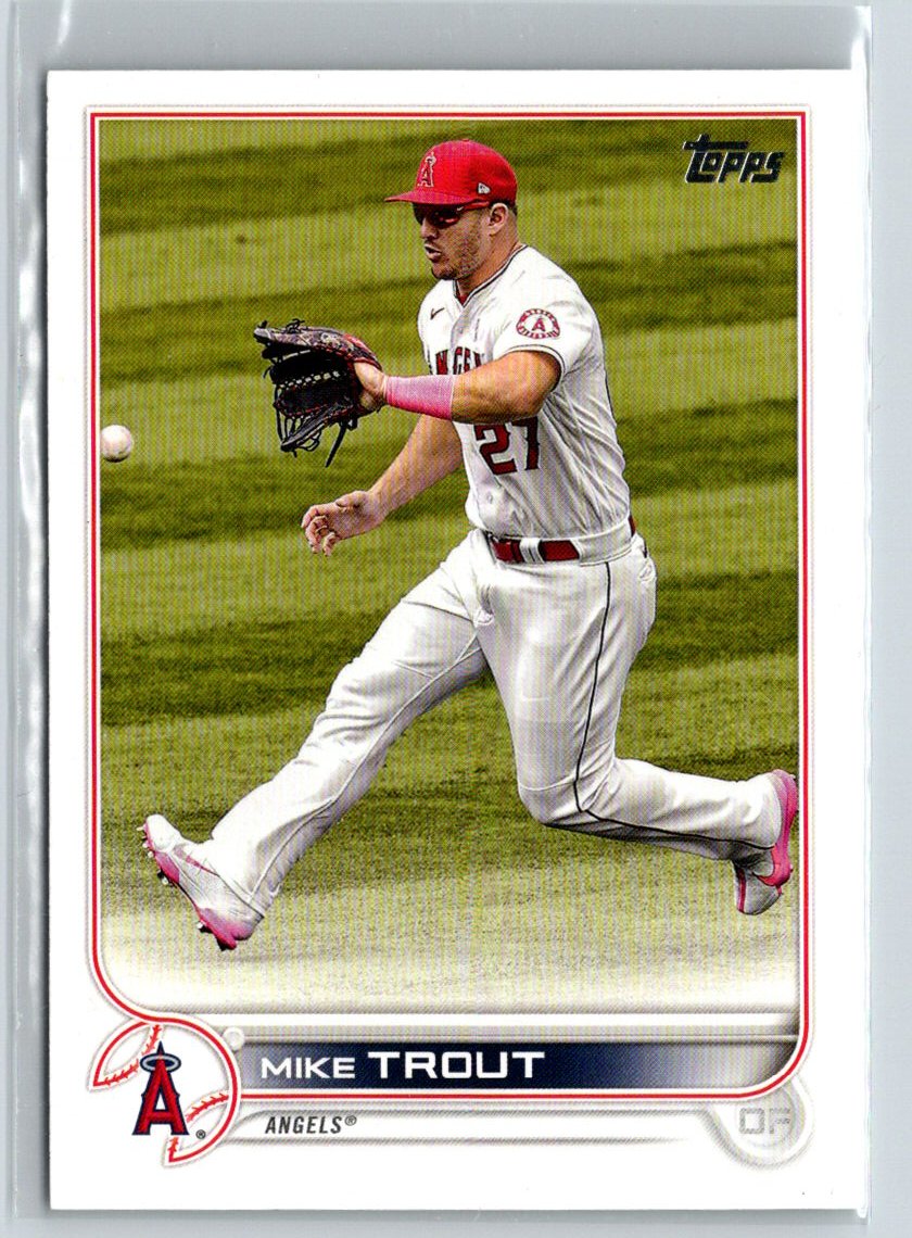 2022 Topps American League All-Stars #AL-6 Mike Trout Q48