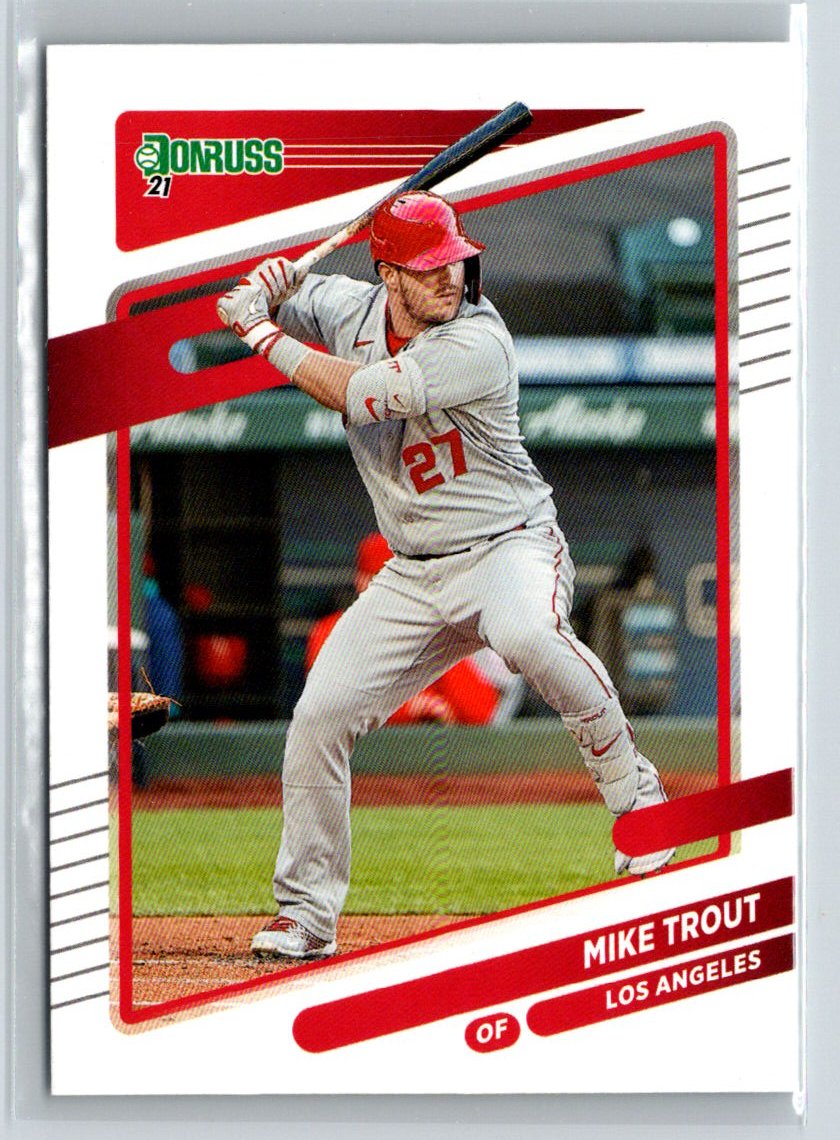 2021 Donruss #170 Mike Trout Q49