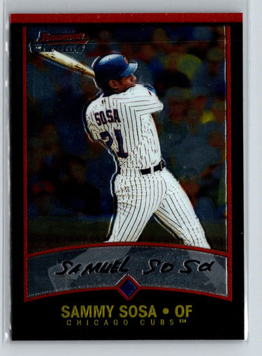 2001 Bowman Chrome #41 Sammy Sosa Q49