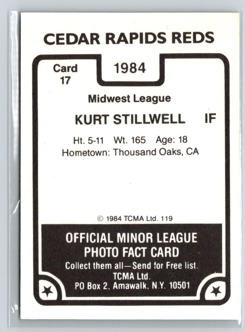 1984 TCMA Cedar Rapids Reds #17 17 Q49