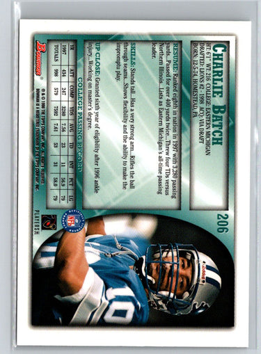1998 Bowman #206 Charlie Batch RC Q50