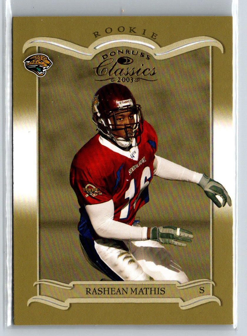 2003 Donruss Classics #243 Rashean Mathis RC #/900 Q50