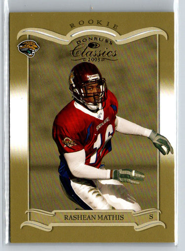2003 Donruss Classics #243 Rashean Mathis RC #/900 Q50