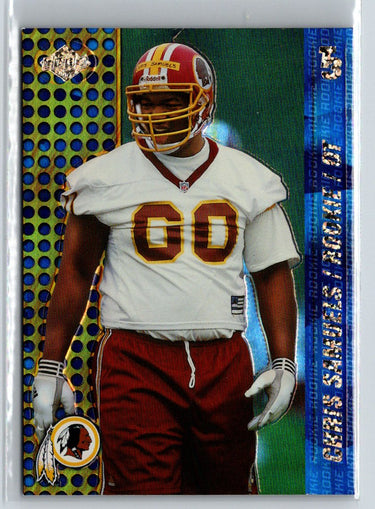 2000 Collector's Edge T3 #225 Chris Samuels HoloPlatinum #/500 Q50