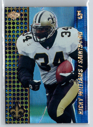 2000 Collector's Edge T3 #87 Ricky Williams HoloPlatinum #/500 Q51