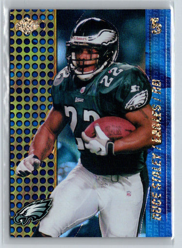 2000 Collector's Edge T3 #104 Duce Staley HoloPlatinum #/500 Q51