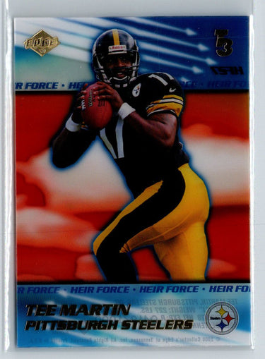 2000 Collector's Edge T3 #HF27 Tee Martin Heir Force #/1000 Q52