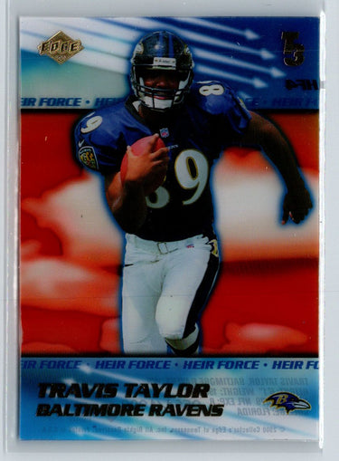 2000 Collector's Edge T3 #HF4 Travis Taylor Heir Force #/1000 Q52