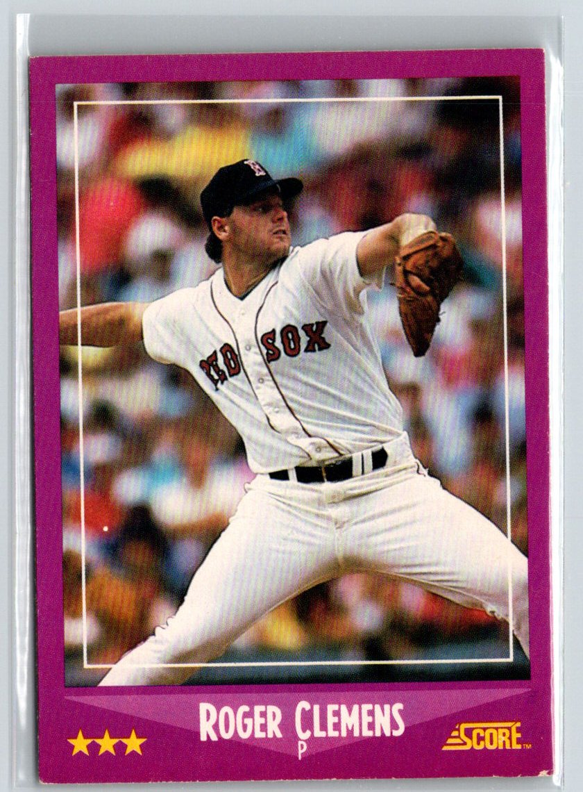 1988 Score #110 Roger Clemens Q52