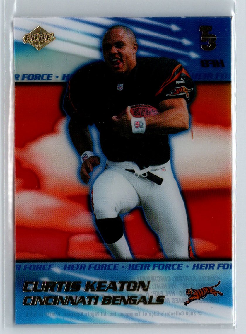 2000 Collector's Edge T3 #HF8 Curtis Keaton Heir Force #/1000 Q53