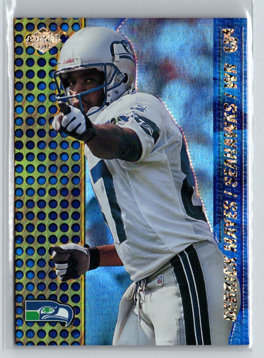2000 Collector's Edge T3 #130 Derrick Mayes HoloPlatinum #/500 Q53