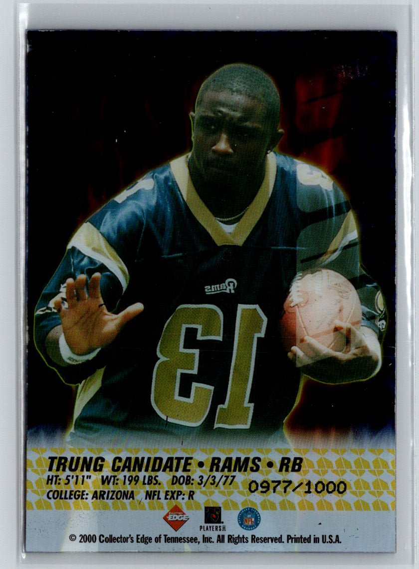 2000 Collectors Edge T3 Trung Canidate SN /1000