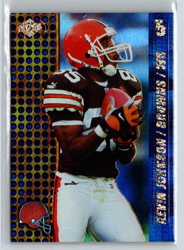 2000 Collector's Edge T3 #34 Kevin Johnson HoloPlatinum #/500 Q54