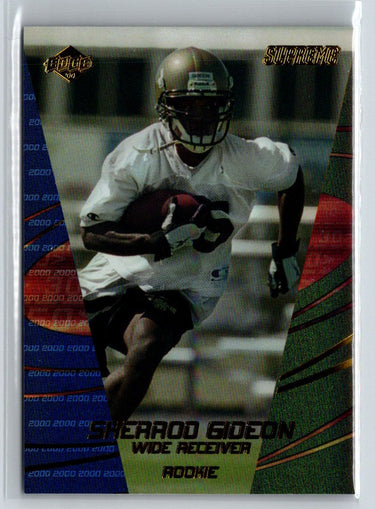 2000 Collector's Edge Supreme #U165 Sherrod Gideon Update Q54