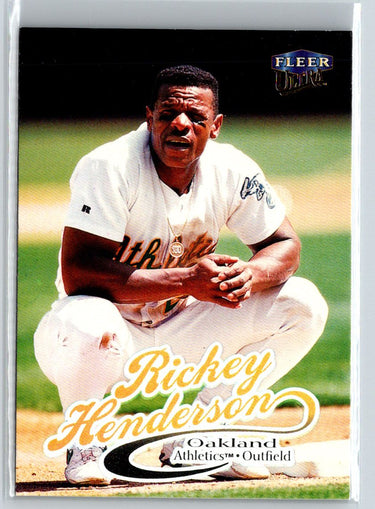 1999 Ultra #170 Rickey Henderson Q54