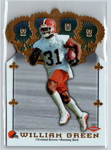 2002 Pacific Crown Royale #160 William Green Q55