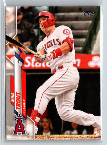 2020 Topps #1 Mike Trout Q55