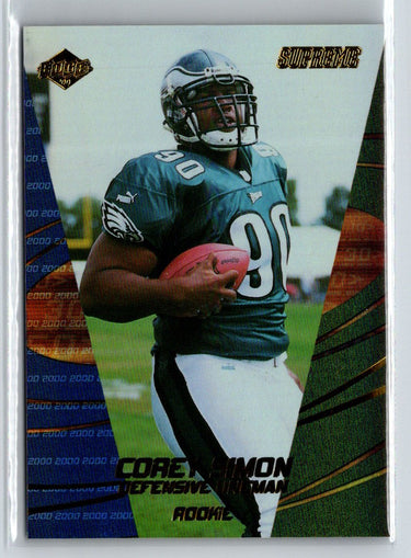 2000 Collector's Edge Supreme #U176 Corey Simon Update Q57
