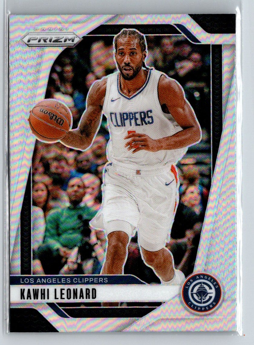 2024-25 Panini Prizm #189 Kawhi Leonard Prizms Silver Q59