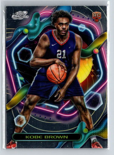 2023-24 Topps Chrome Cosmic #177 Kobe Brown Q59