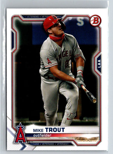 2021 Bowman #17 Mike Trout Q59