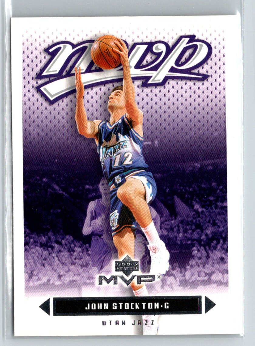 2003-04 Upper Deck MVP #184 John Stockton Q60