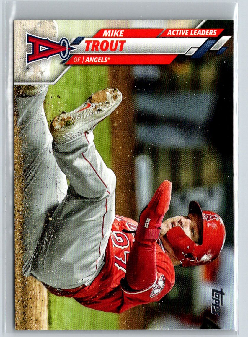 2020 Topps Update #U-119 Mike Trout Royal Blue Q61