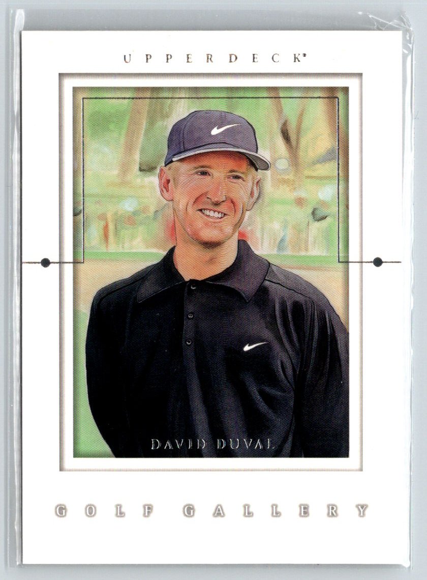 2001 Upper Deck #GG5 David Duval Gallery Q62