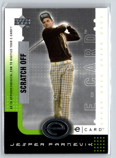 2001 Upper Deck #E-JP Jesper Parnevik e-Card Q62