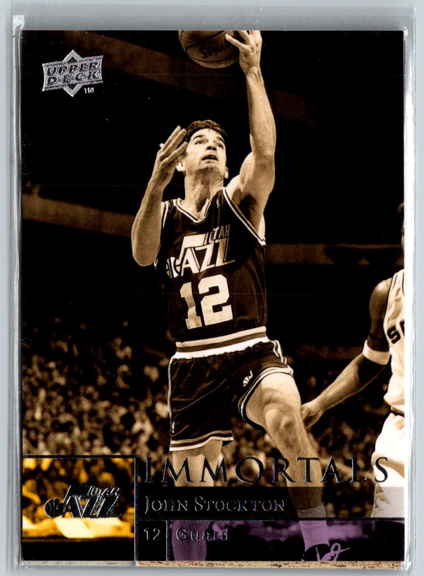 2009-10 Upper Deck #266 John Stockton Q62