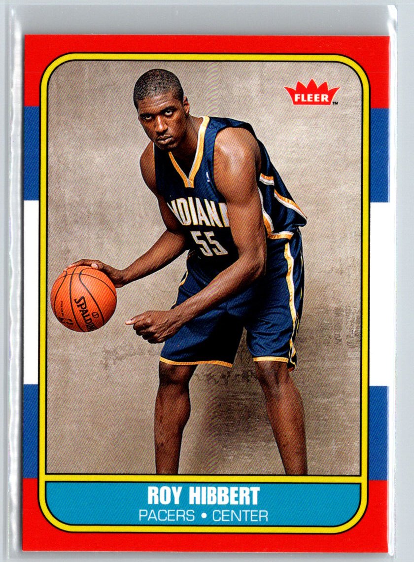 2008-09 Fleer #86R-178 Roy Hibbert 1986-87 Rookies Q62