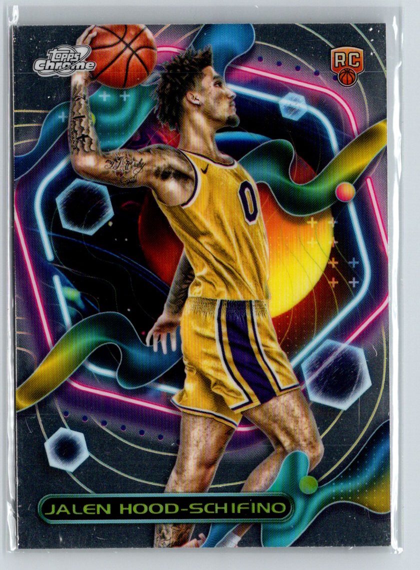 2023-24 Topps Chrome Cosmic #165 Jalen Hood-Schifino Q63